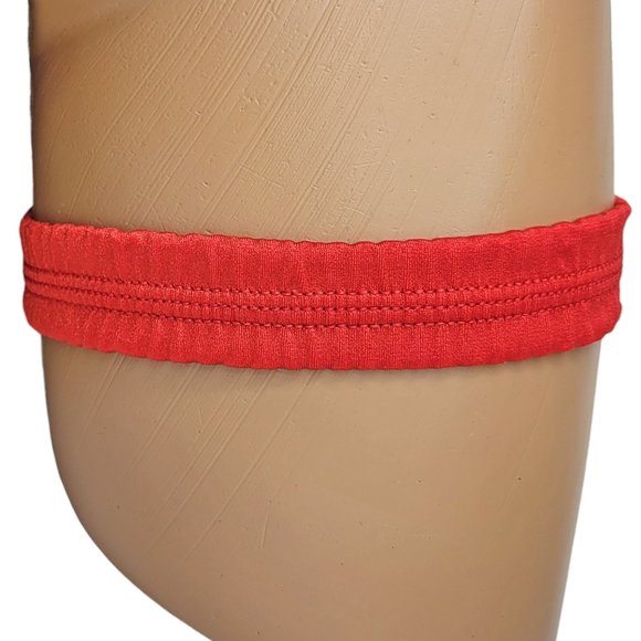 Stretch Spandex Leg Garter Red - Picture 1 of 2